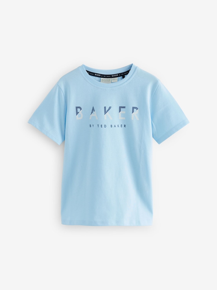 Baker by Ted Baker Graphic Print T-Shirts 3 Pack - Image 3 of 7