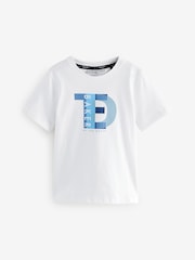Baker by Ted Baker Graphic Print T-Shirts 3 Pack - Image 4 of 7