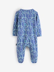 Baker by Ted Baker 100% Cotton Sleepsuits 3 Pack - Image 3 of 10