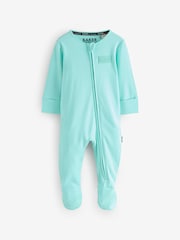 Baker by Ted Baker 100% Cotton Sleepsuits 3 Pack - Image 5 of 10