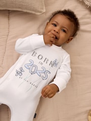 Baker by Ted Baker Born In 2025 Dors-bien blanc en 100% coton - Image 2 de 8