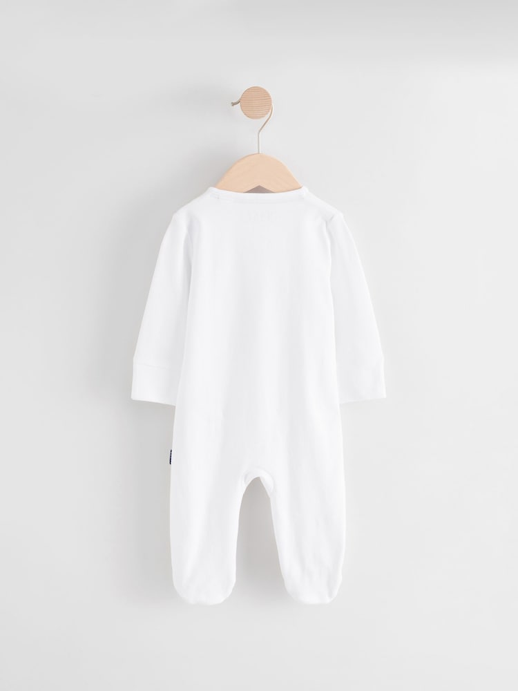 Baker by Ted Baker Born In 2025 Dors-bien blanc en 100% coton - Image 4 of 8