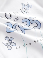 Baker by Ted Baker Born In 2025 Dors-bien blanc en 100% coton - Image 5 de 8