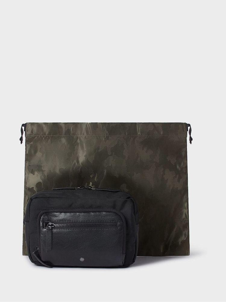 OSPREY LONDON The Business Class Nylon Sling Black Bag - Image 7 of 7
