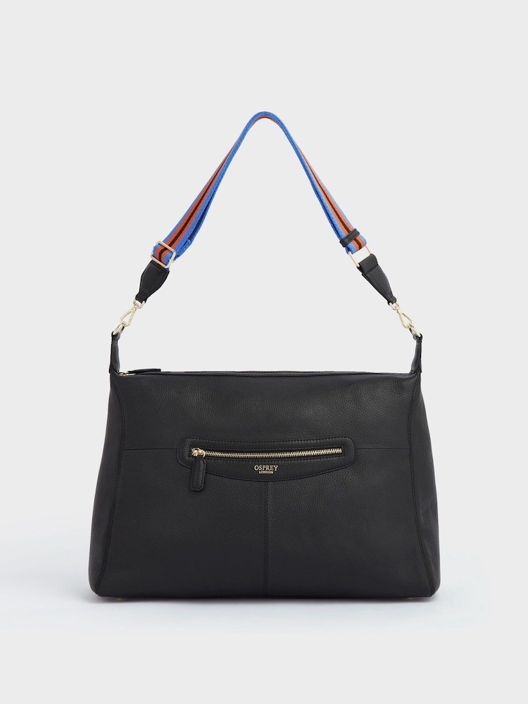 OSPREY LONDON The Hendrix Oversized Leather Hobo Bag - Image 1 of 6