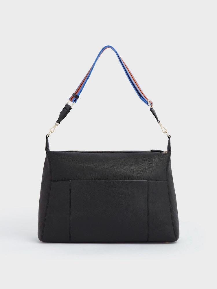 OSPREY LONDON The Hendrix Oversized Leather Hobo Bag - Image 5 of 6