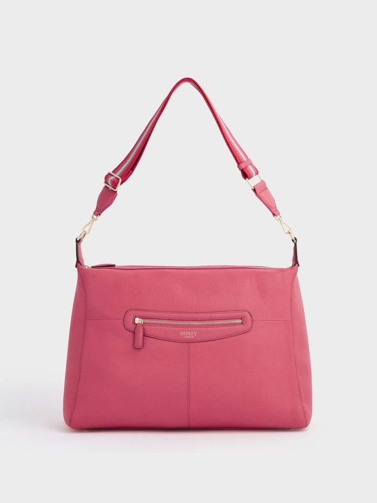 OSPREY LONDON The Hendrix Oversized Leather Hobo Bag - Image 1 of 6