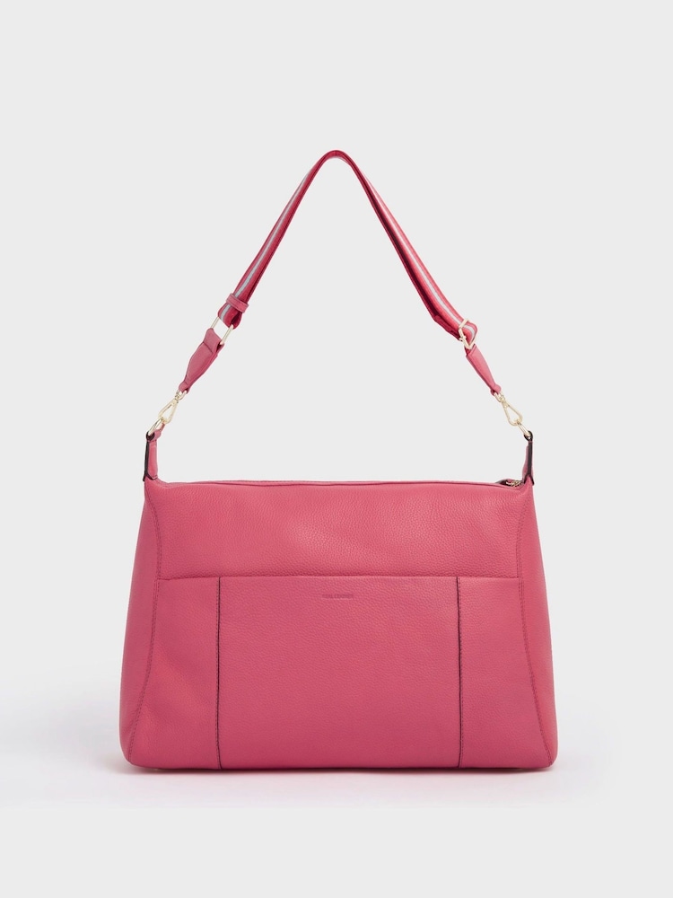 OSPREY LONDON The Hendrix Oversized Leather Hobo Bag - Image 5 of 6