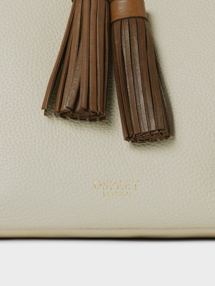 Osprey London The Savanna Leather Hobo Bag - Image 5 of 5
