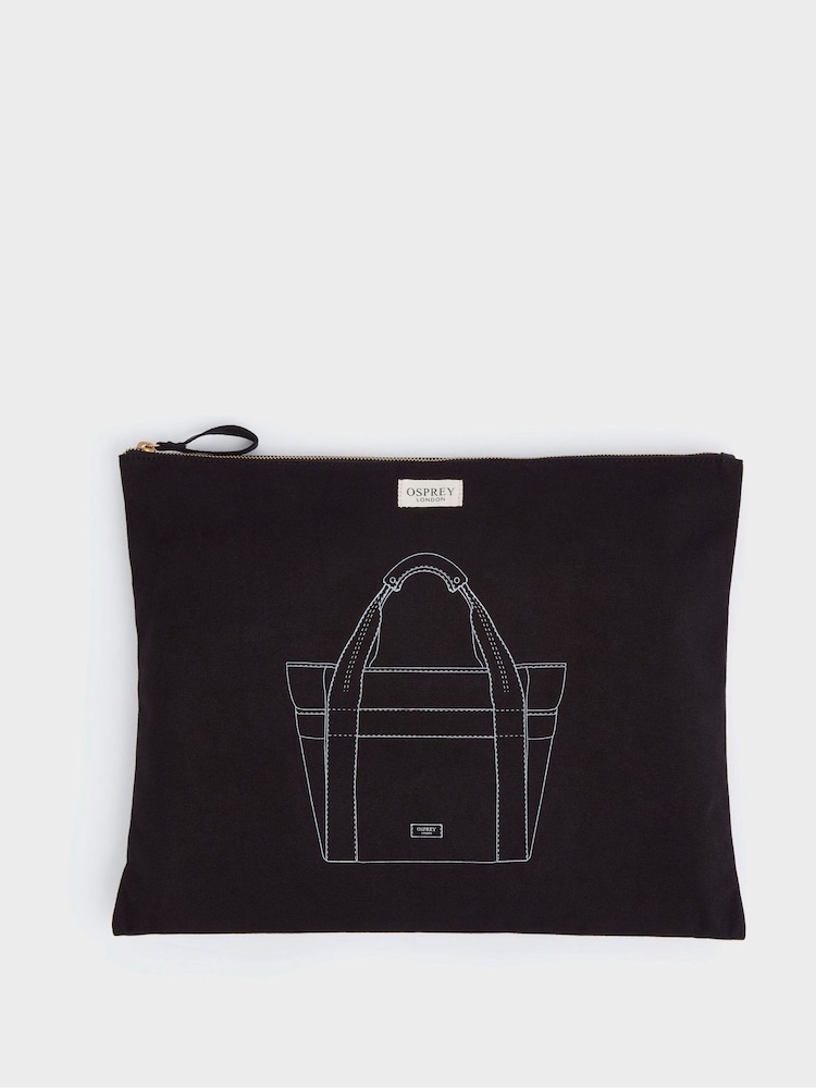 OSPREY LONDON The Studio Packable Shopper Bag - Image 6 of 6