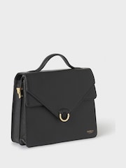 أسود - حقيبة محمولة جلد The Harper من OSPREY LONDON - صورة 2 من 6