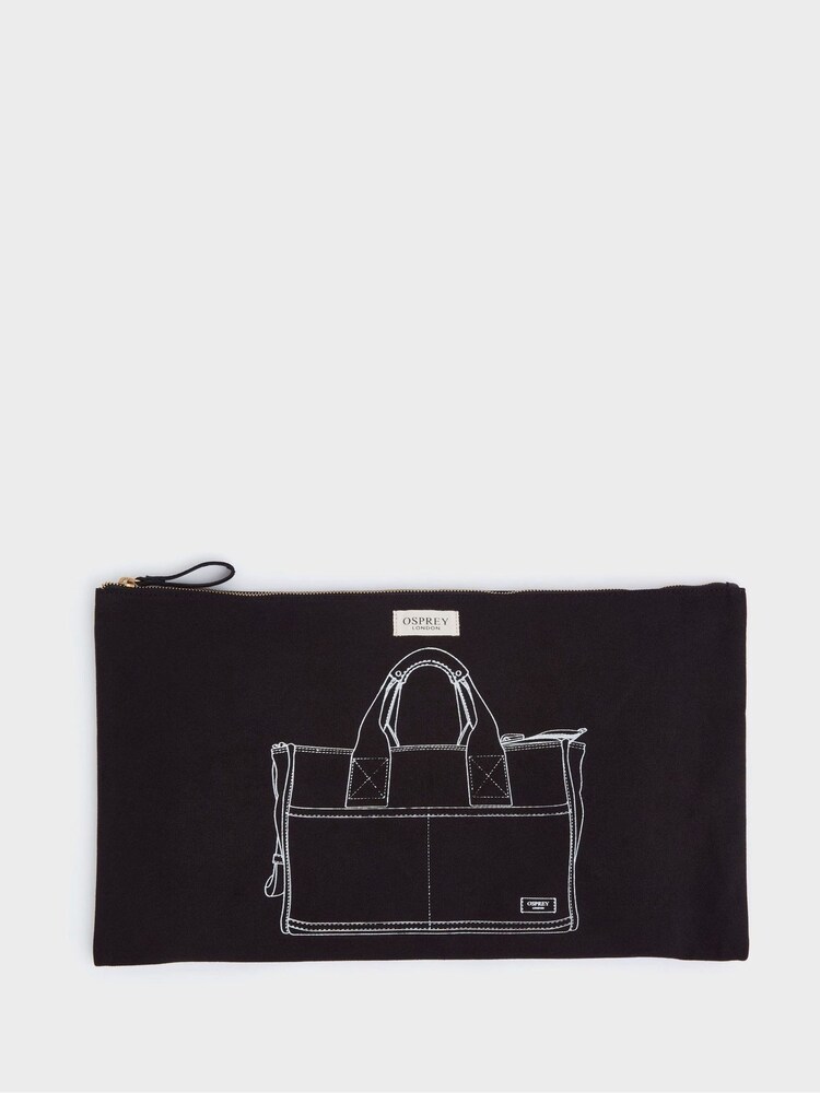 OSPREY LONDON Small The Studio Packable Tote Bag - Image 7 of 7