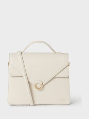 Белый - кожаная сумка OSPREY LONDON The Harper - Изображение 1 из 6