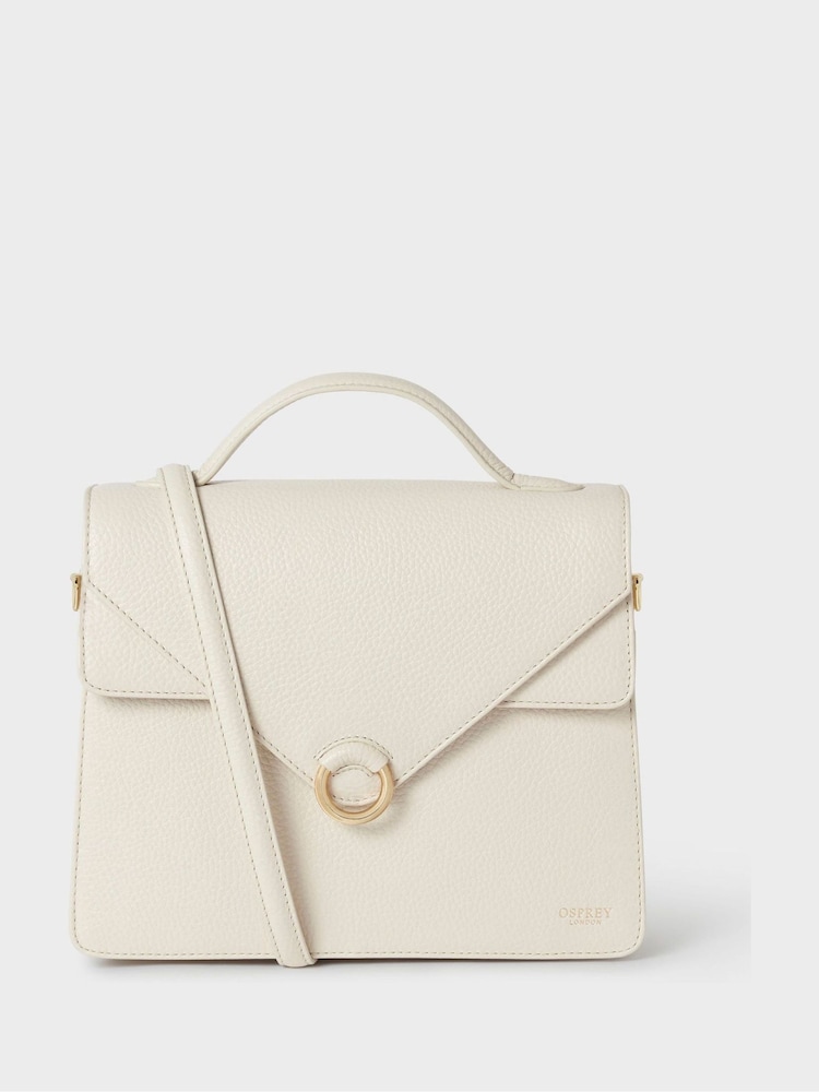 Белый - кожаная сумка OSPREY LONDON The Harper - Изображение 1 из 6