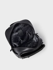 OSPREY LONDON The Hudson Leather Black Backpack - Image 3 of 6