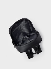 OSPREY LONDON The Hudson Leather Black Backpack - Image 4 of 6
