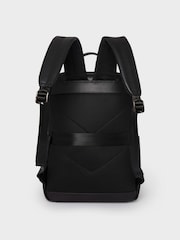 OSPREY LONDON The Hudson Leather Black Backpack - Image 5 of 6