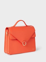 برتقالي - حقيبة محمولة جلد The Harper من OSPREY LONDON - صورة 2 من 6