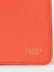 برتقالي - حقيبة محمولة جلد The Harper من OSPREY LONDON - صورة 6 من 6