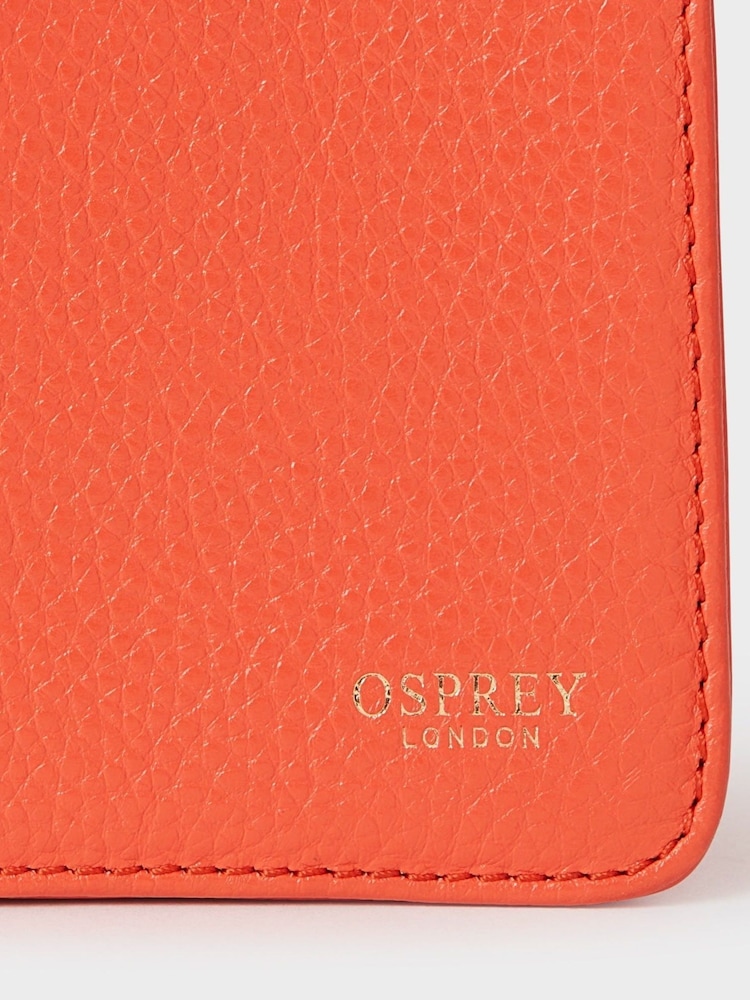 برتقالي - حقيبة محمولة جلد The Harper من OSPREY LONDON - صورة 6 من 6