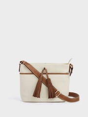 OSPREY LONDON The Savanna Leather Cross-Body  Bag - Image 1 of 5