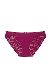Victoria's Secret Plum Rouge Purple Adaptive Lace Bikini Knickers - Image 4 of 4