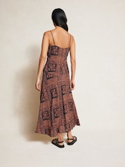 Paige Viejo Midi Black Dress - Image 2 of 4