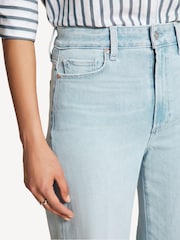 Paige Blue Anessa Raw Hem Wide Leg Jeans - Image 20 of 20