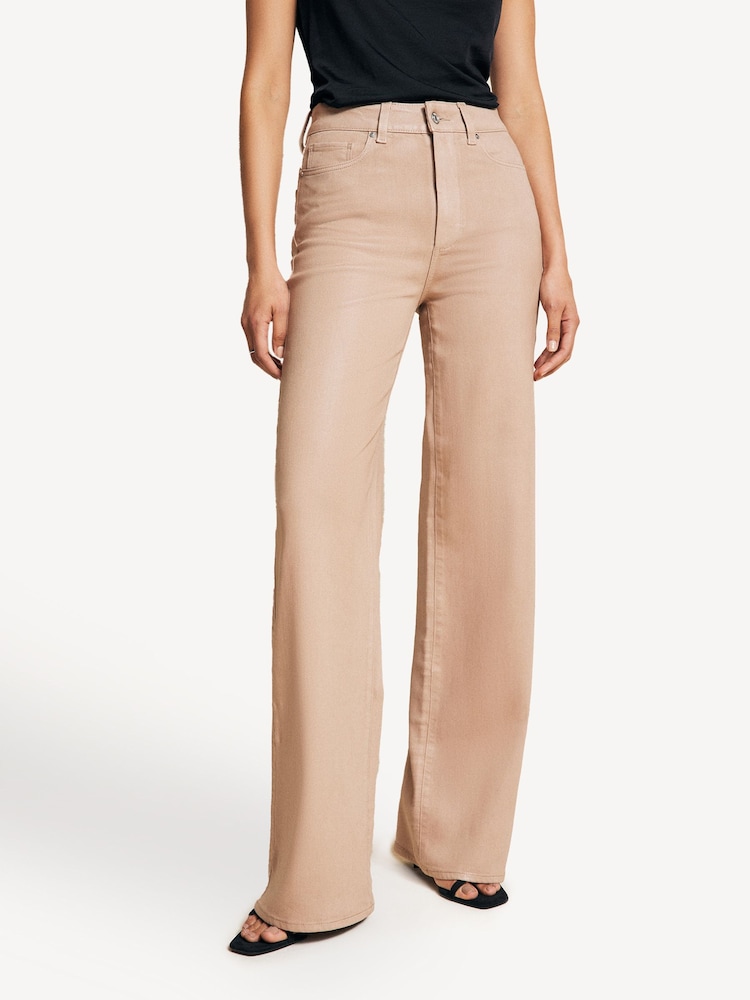 Paige Pink Sasha High Rise Loose Fit Jeans - Image 2 of 6