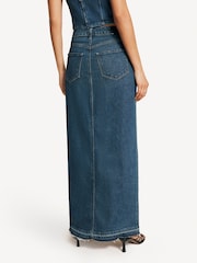 Paige Blue Angela Maxi Skirt W/ Raw Hem - Image 3 of 5