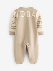 Baker by Ted Baker Stone Varsity 100% Cotton All-In-One - Image 1 of 5