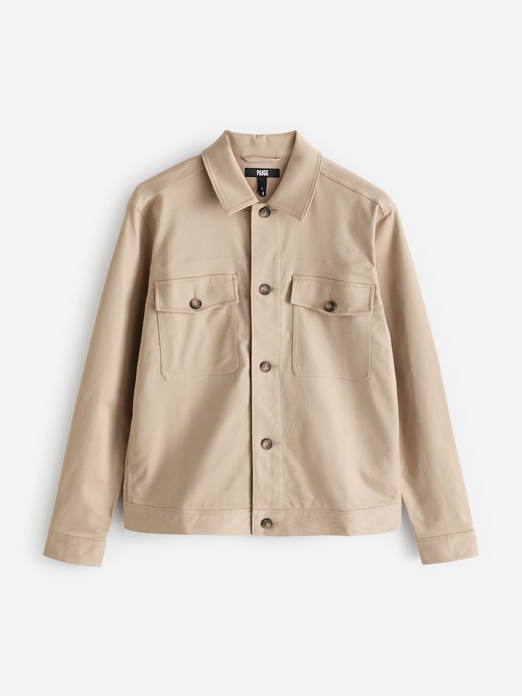 Paige Natural Alfred Jacket - Image 6 of 6 Paige Natural Alfred Jacket - Image 6 of 6