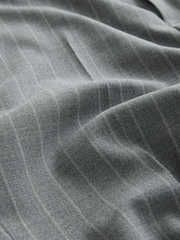 Grey Tailored Fit Wool Blend Stripe Trousers - Image 7 of 9