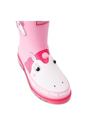 Regatta Pink Junior Mudplay II Wellies - Image 2 of 5
