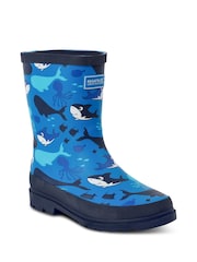 Regatta Blue Junior Mudplay II Wellies - Image 2 of 6