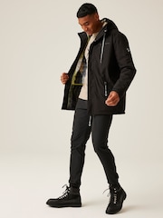 Regatta Black Christian Lacroix Lunel Waterproof Padded Jacket - Image 3 of 8