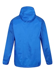 Regatta Blue Mens Waterproof Pack It Jacket III - Image 8 of 8