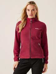Rojo - Regatta Floreo IV Full Zip Fleece - Imagen 1 de 6