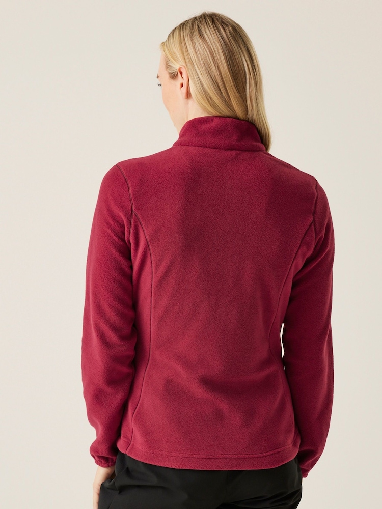 Rojo - Regatta Floreo IV Full Zip Fleece - Imagen 2 de 6