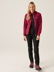 Rojo - Regatta Floreo IV Full Zip Fleece - Imagen 3 de 6