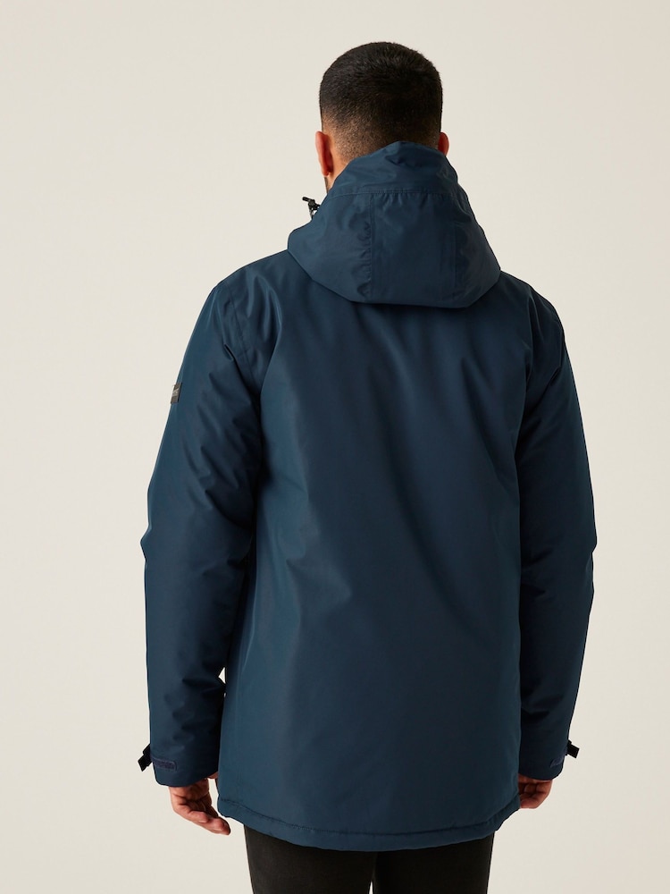 Regatta Blue Larrick II Lightweight Waterproof Jacket - Image 2 of 6