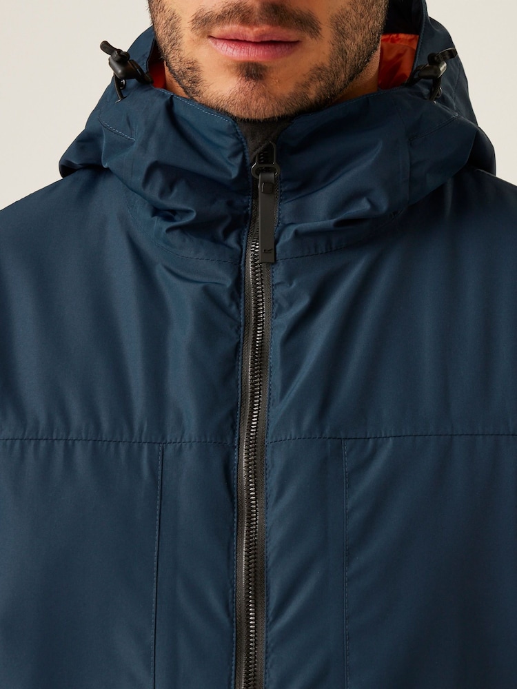 Regatta Blue Larrick II Lightweight Waterproof Jacket - Image 6 of 6