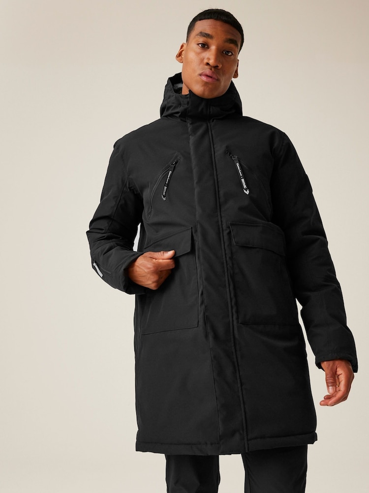 Regatta Black Christian Lacroix Nyons Waterproof Padded Jacket - Image 1 of 6