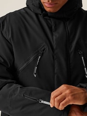 Regatta Black Christian Lacroix Nyons Waterproof Padded Jacket - Image 6 of 6