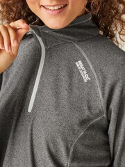 Regatta Grey Womens Montes Half Zip Fleece - Image 4 of 6