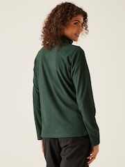 Regatta Green Womens Montes Half Zip Fleece - Image 3 of 10