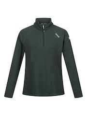 Regatta Green Womens Montes Half Zip Fleece - Image 9 of 10