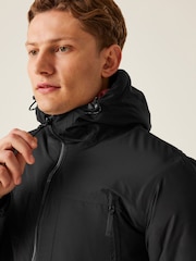 Regatta Black Larrick II Lightweight Waterproof Jacket - Image 4 of 8
