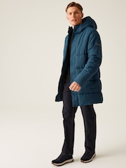 Regatta Blue Waterproof Hayleyn Baffled Jacket - Image 3 of 6
