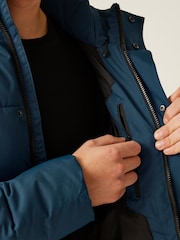 Regatta Blue Waterproof Hayleyn Baffled Jacket - Image 4 of 6
